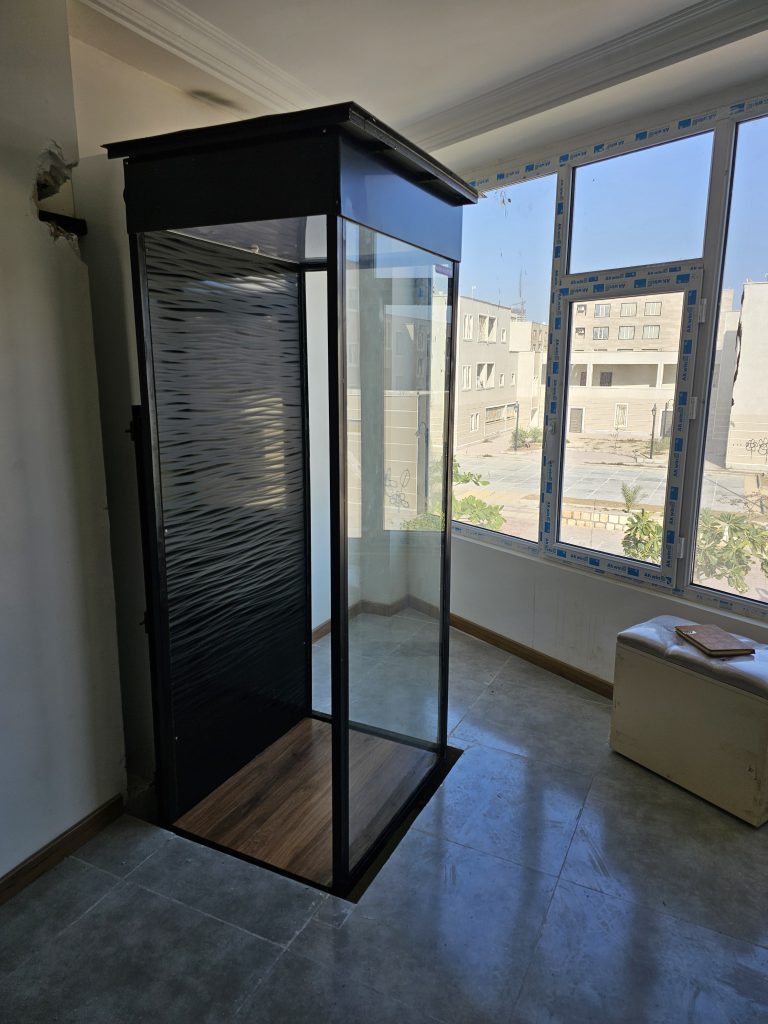 هوم لیفت 4 بالبر کابین دار هیدرولیک هوم لیفت خانگی